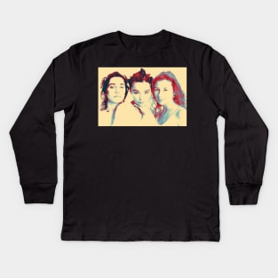 Tori Amos and friends Kids Long Sleeve T-Shirt